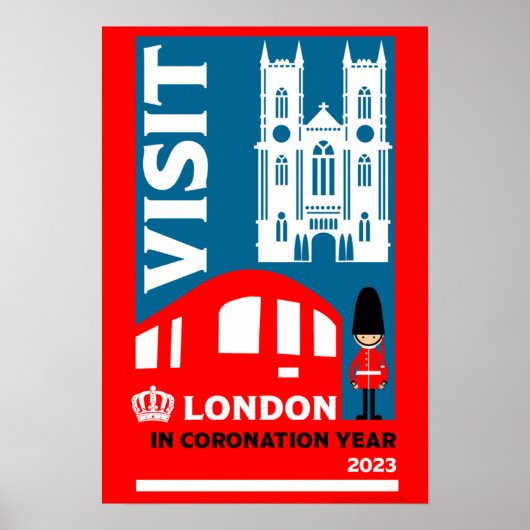 Koninklijk Kroonjaar 2023 Londen    Poster (Voorkant)