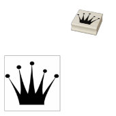 koninklijk kroonstempel rubberstempel (Gestempeld)