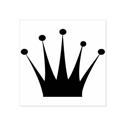 koninklijk kroonstempel rubberstempel (Afrduk)