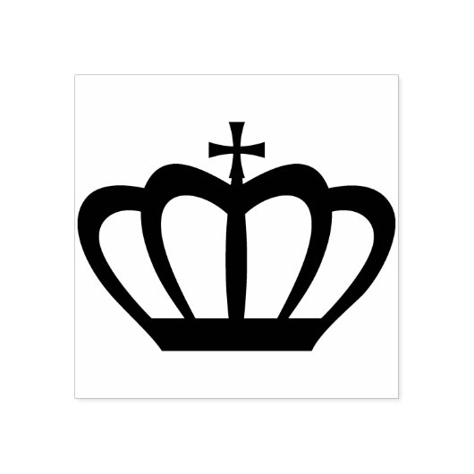 koninklijk kroonstempel rubberstempel (Afrduk)