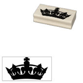 koninklijk kroonstempel rubberstempel (Gestempeld)