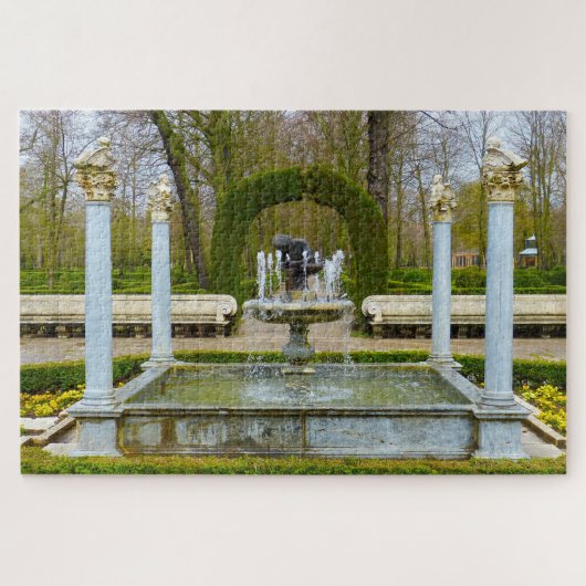 Koninklijk landgoed Aranjuez Madrid. Spanje. Legpuzzel (Horizontaal)