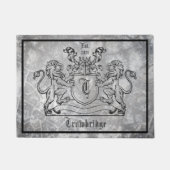 Koninklijk Leeuwenomslag Deurmat (Voorkant)