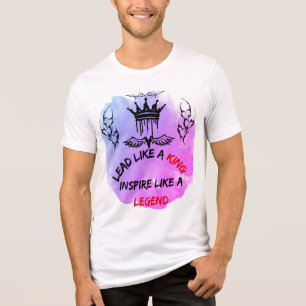 koninklijk leiderschap Tri-Blend shirt