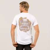 koninklijk leiderschap Tri-Blend shirt (Achterkant volledig)