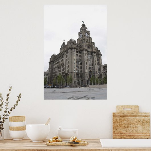 Koninklijk levergebouw poster (Keuken)