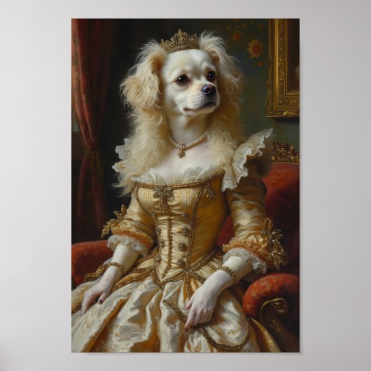 Koninklijk Maltees Portret Poster (Voorkant)