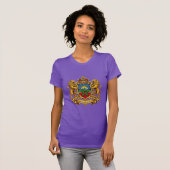 Koninklijk Marokkaans Erfgoed Crest T-Shirt | (Voorkant volledig)