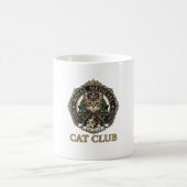 Koninklijk Middeleeuwse Kat Kat Vader Cadeau Idee Koffiemok (Center)