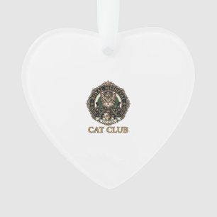 Koninklijk Middeleeuwse Kat Kat Vader Cadeau Idee Ornament