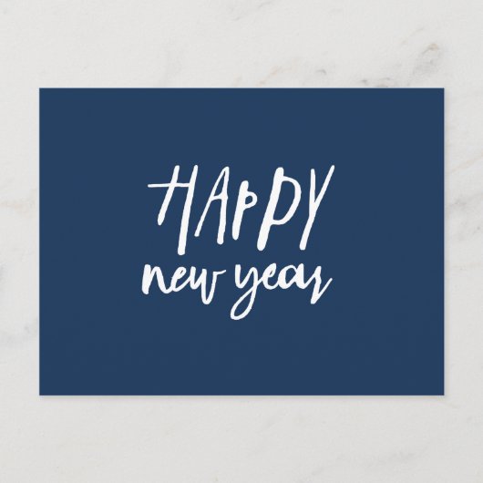 Koninklijk Nieuwjaar Feestdagenkaart (Voorkant)