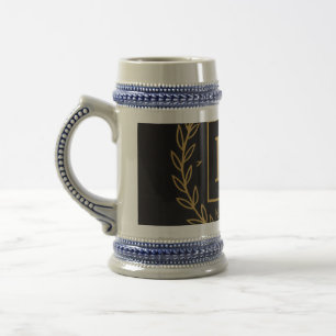 "Koninklijk NMKY Embleem – Monogram M Wapenschild  Bierpul