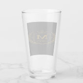 "Koninklijk NMKY Embleem – Monogram M Wapenschild Glas (Achterkant)