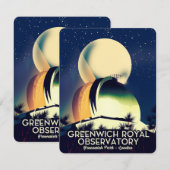 Koninklijk Observatorium Greenwich Londen (Voorkant / Achterkant)