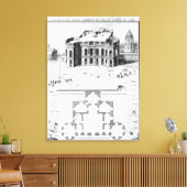 Koninklijk Observatorium in Parijs, 1741 Canvas Afdruk (Insitu (Woonkamer))