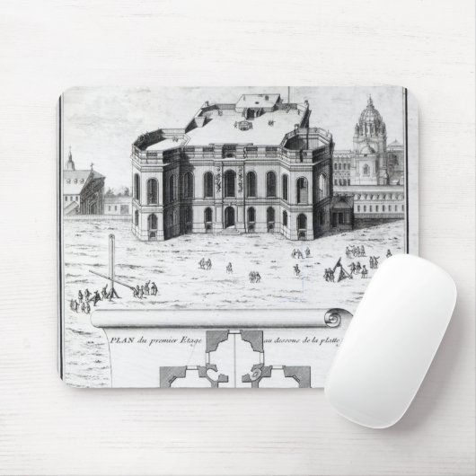 Koninklijk Observatorium in Parijs, 1741 Muismat (Met muis)