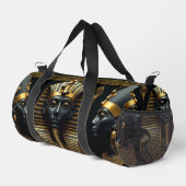 Koninklijk Oud Zwart & Goud | Duffel Tas (Rechterhoek)