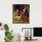 Koninklijk paar rouwt om hun dode dochter poster (Thuiskantoor)