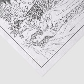 Koninklijk paar tissuepapier (Detail)