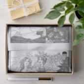 Koninklijk paar tissuepapier (Geschenk)