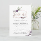 Koninklijk Paars |  Lijst van Florence Kaart (Staand voorkant)