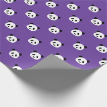 Koninklijk Paars - Minimalistisch Pandandapatroon
