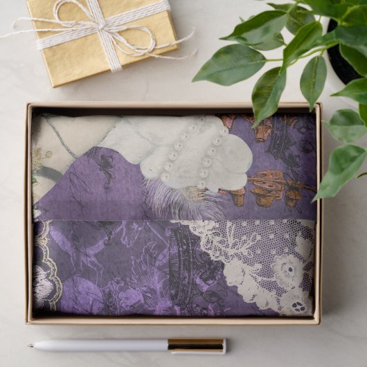 Koninklijk Paars Tissuepapier (Geschenk)