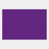 Koninklijk paars (vaste kleur) inpakpapier vel (Voorkant 3)