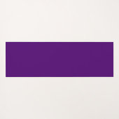 Koninklijk paars (vaste kleur) yogamat (Achterkant (horizontaal))