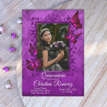 Koninklijk Paars, Violette Quinceanera Vlinder
