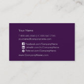 Koninklijk Paars Visitekaartje (Achterkant)