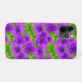 Koninklijk Paarse Anemoon Bloei ✨Trillende Bloemig Case-Mate iPhone Case (Achterkant (horizontaal))