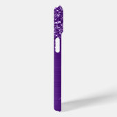Koninklijk Paarse Glitter Drips Glam Handtekening Case-Mate iPhone Case (Achterkant / Rechts)
