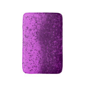 Koninklijk Paarse Monochromatische Spatten Badmat (Voorkant Verticaal)