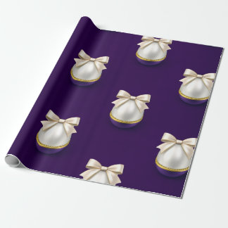 Koninklijk Paarse Parel Luxe Lint Papier