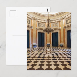 Koninklijk Paleis Ajuda. Sala dos Archeiros Hall L Briefkaart