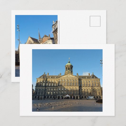Koninklijk Paleis Amsterdam Briefkaart (Voorkant / Achterkant)