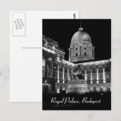 Koninklijk Paleis - Boedapest Briefkaart (Voorkant / Achterkant)