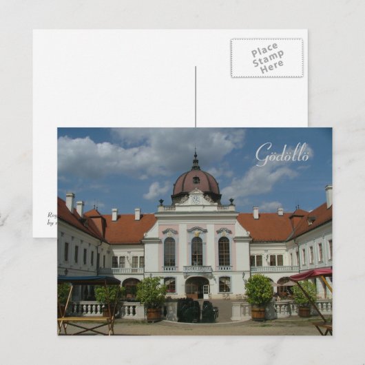 Koninklijk Paleis Briefkaart (Voorkant / Achterkant)