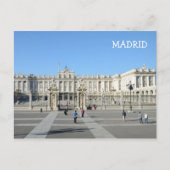Koninklijk Paleis, Briefkaart Madrid (Voorkant)