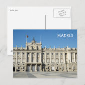 Koninklijk Paleis, Briefkaart Madrid (Voorkant / Achterkant)