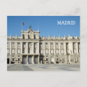 Koninklijk Paleis, Briefkaart Madrid (Voorkant)