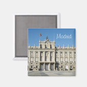 Koninklijk Paleis, Madrid Magneet (Voorkant / Achterkant)