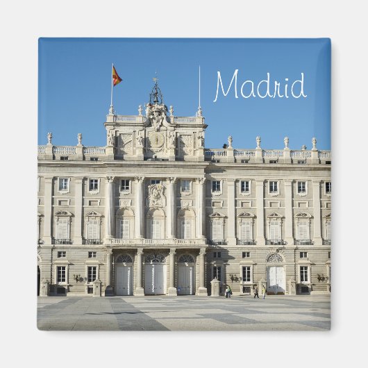 Koninklijk Paleis, Madrid Magneet (Voorkant)