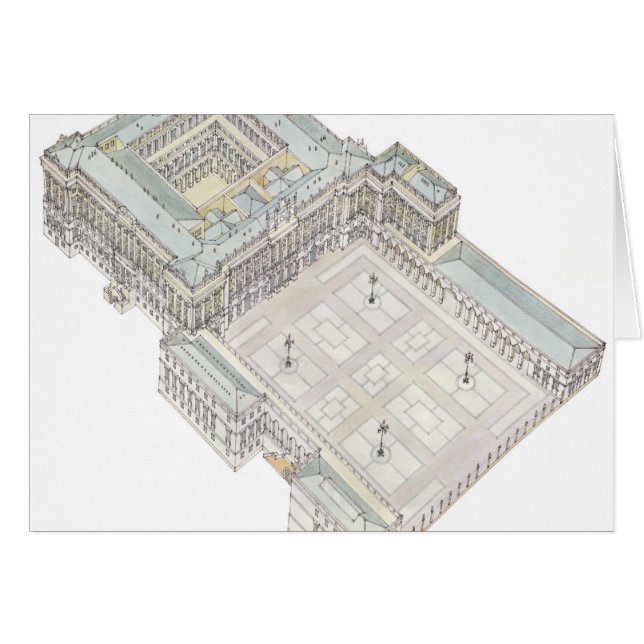 Koninklijk Paleis. Madrid Spanje (Voorkant Horizontaal)