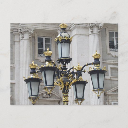 Koninklijk Paleis, Madrid, Spanje Briefkaart (Voorkant)