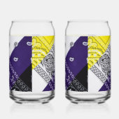 Koninklijk Paleis Print Can Glass Set Blikvorm Glas (Rechts)