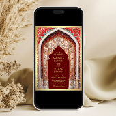 Koninklijk Paleis Rode Boog Foto Maroon Indiase br Kaart