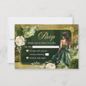 Koninklijk Paleis Sage en Jager Groen MiS Quince R RSVP Kaartje (Voorkant)