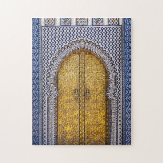 Koninklijk Paleis Sierlijke Deuren Legpuzzel (Verticaal)